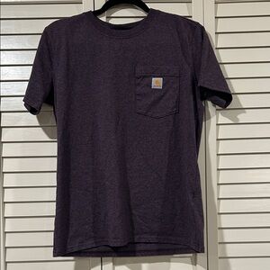Carhartt Men’s Dark Purple Loose Fit Tee Size Small